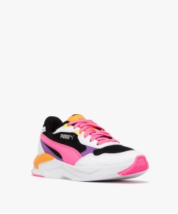 Baskets femme en mesh contrasté et à lacets style running - Puma